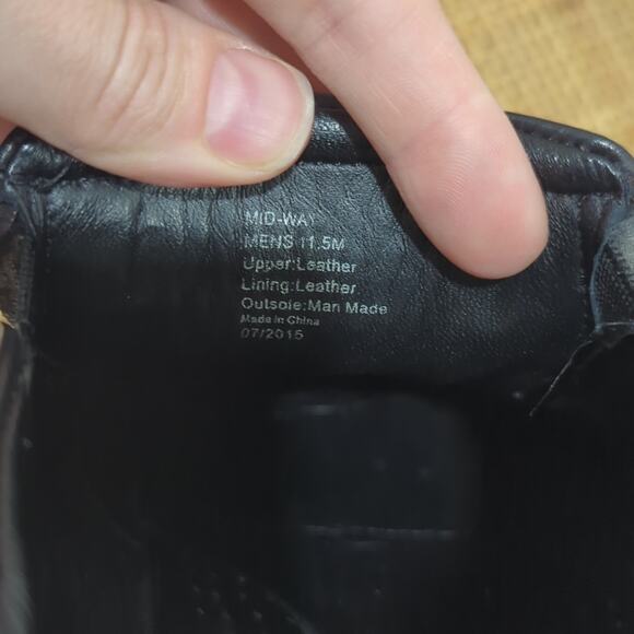 Kenneth Cole New York Mid-Way Dress Shoes Men's 11.5 Leather Loafers Black - Picture 7 of 8